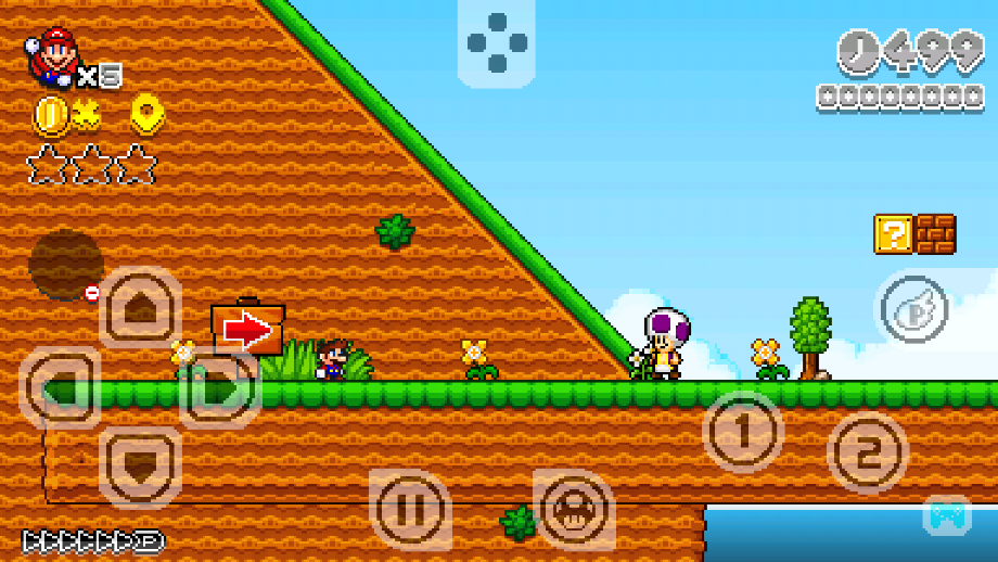超级马里奥2D世界手机版截图1