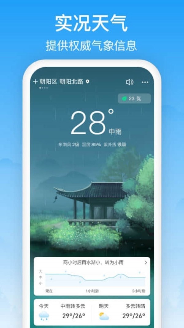 天气预通APP