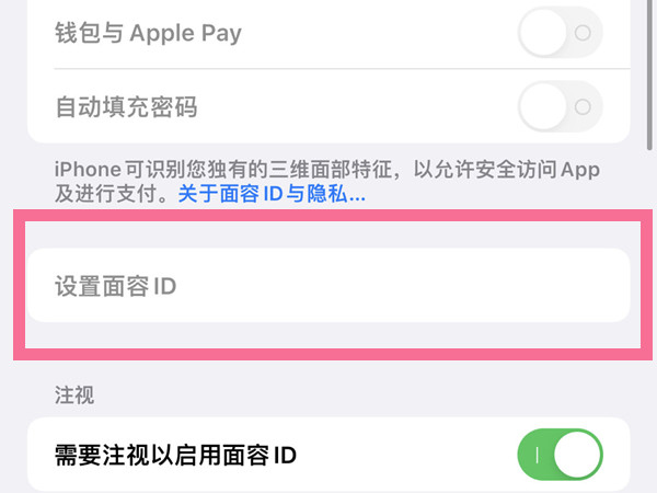 iphone14pro指纹解锁如何设置