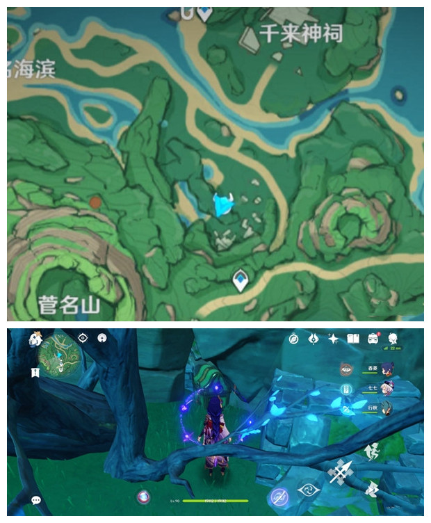 原神鹤观岛迷雾宝箱位置在哪？