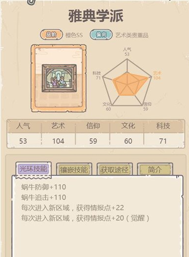 最强蜗牛雅典学派怎么样