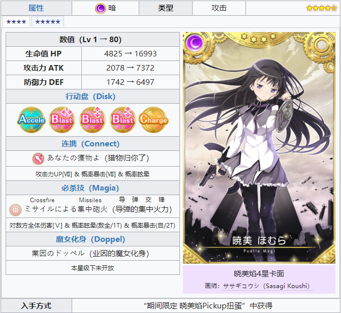 魔法少女小圆外传晓美焰角色介绍