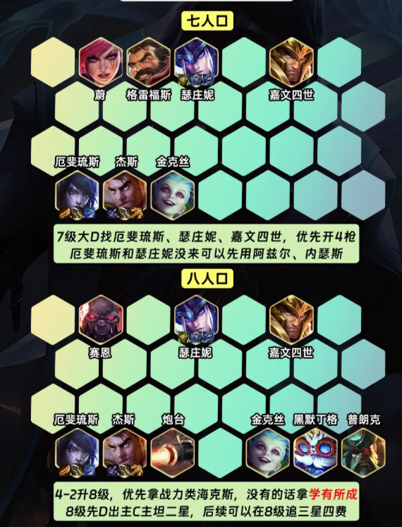 《金铲铲之战》S9.5龙王月男阵容怎么搭配