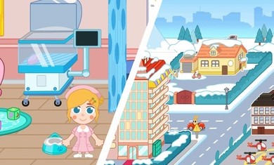 小兔的冰雪世界截图1