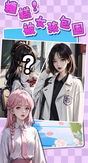 糟糕被女孩包围了