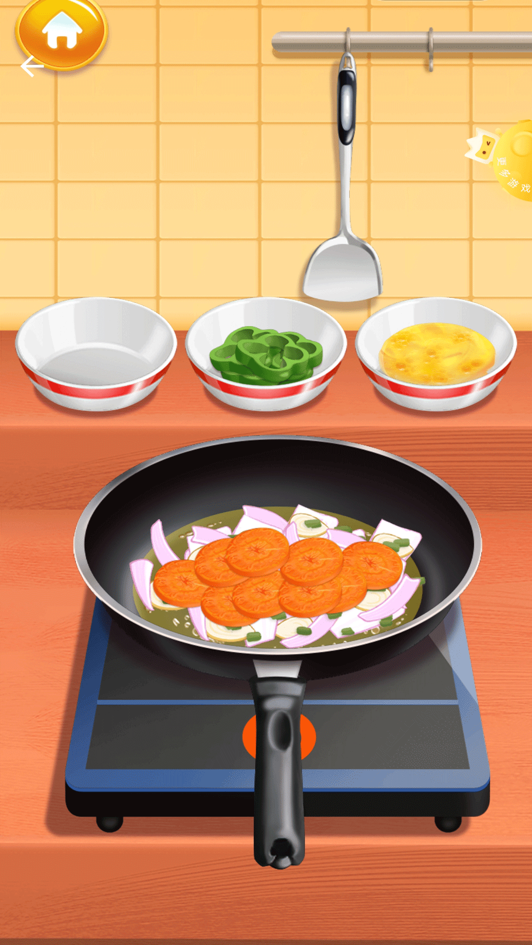 中华传统美食街游戏