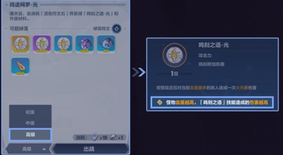 崩坏3鸣刻之语玩法介绍