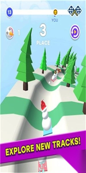 雪人竞赛3D