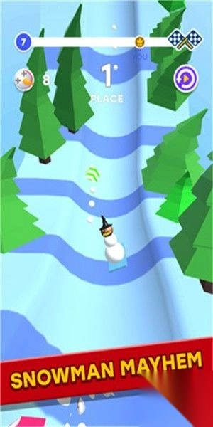 雪人竞赛3D截图2