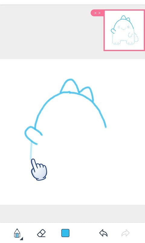 漫芽糖简笔画截图2