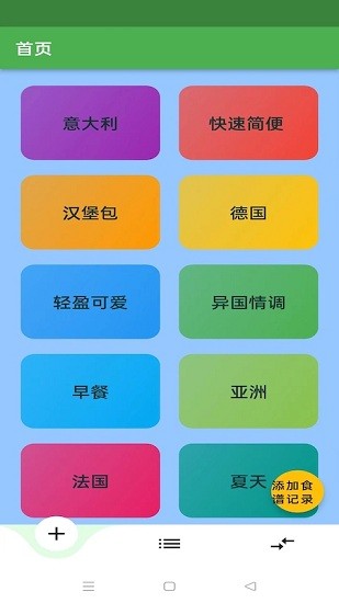 简单食谱